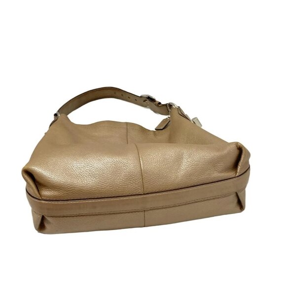 COACH Penelope leather shoulder bag Beige Leather - Shoulder Bag - Picture 4 of 13
